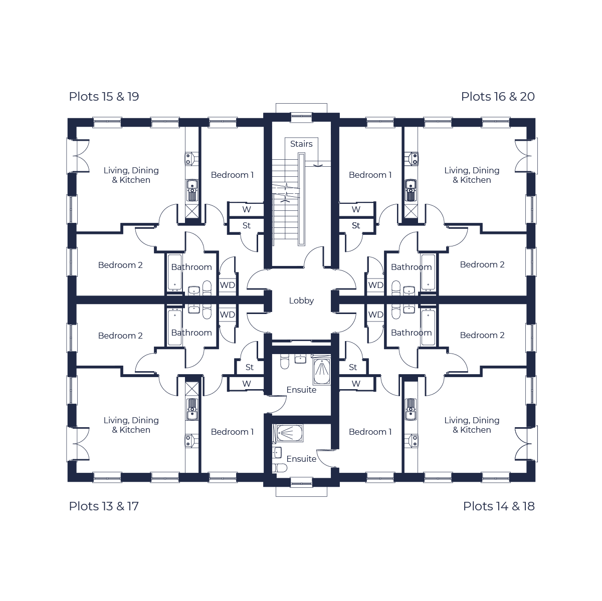 Floor plan | Henry Robertson Place Apartments