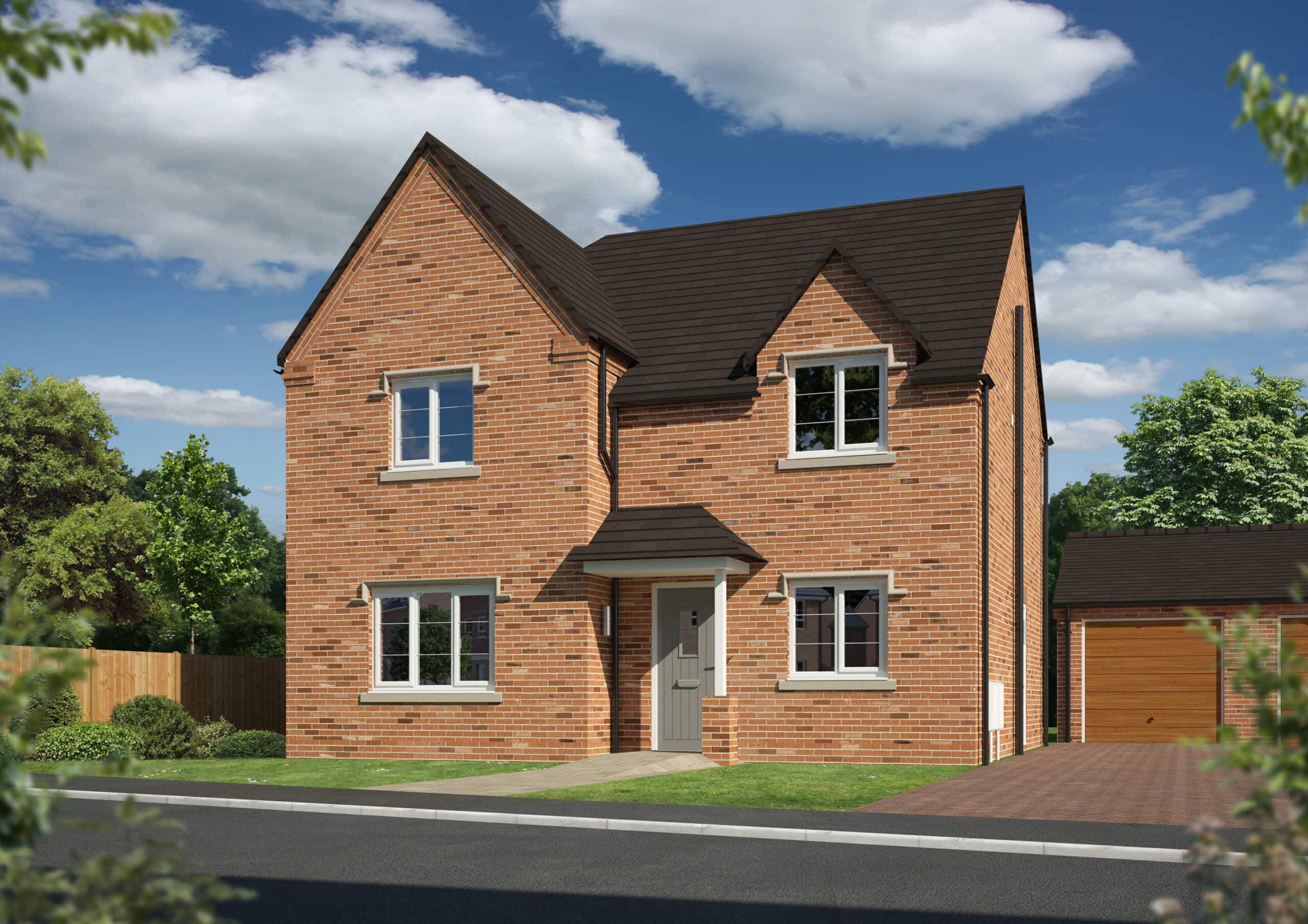 The Talbot 4 Bedroom Home New Build Homes Shropshire